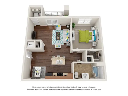 Floor plan The Bodie