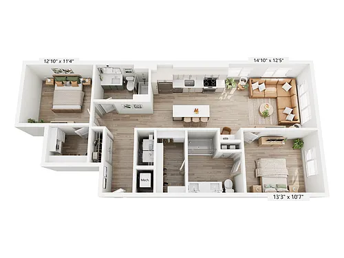 Floor plan B10U