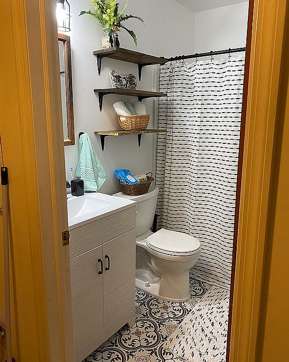 Updated bathroom