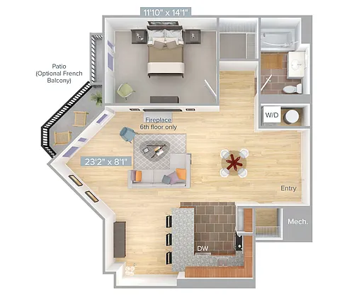 Floor plan A6-897