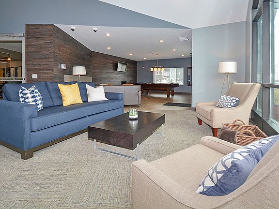 Comfortable Clubhouse Lounge