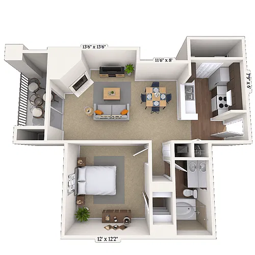 Floor plan Glenwood I