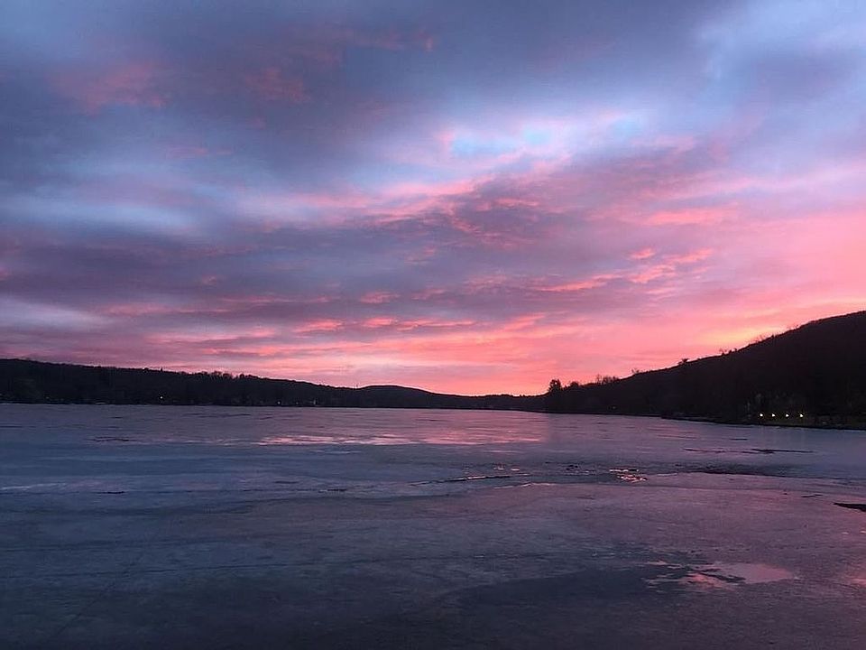 winter sunset