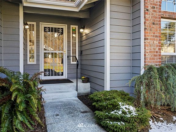 Semi covered front porch