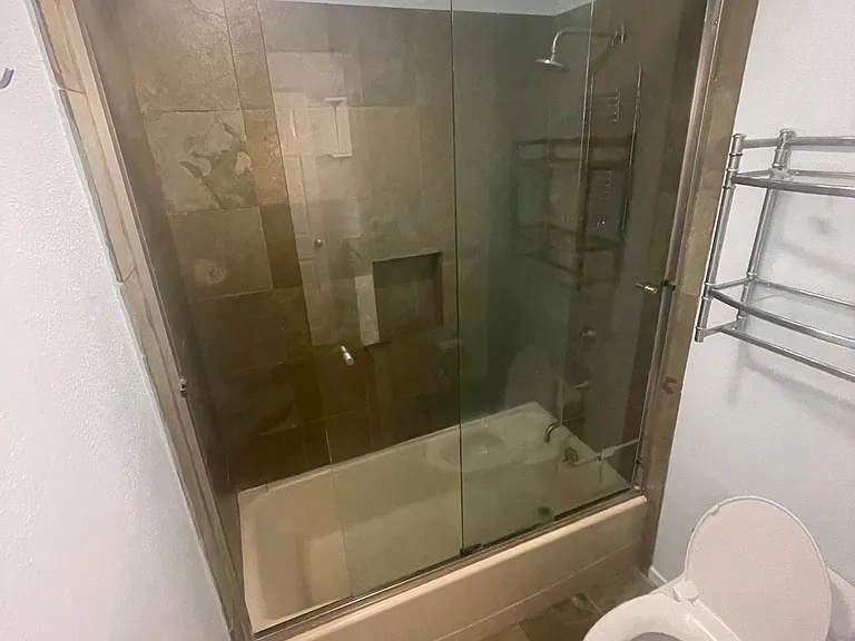 2nd bathroom, includes bathtub and shower