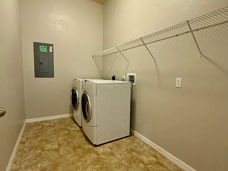 Laundry with Washer and Dryer