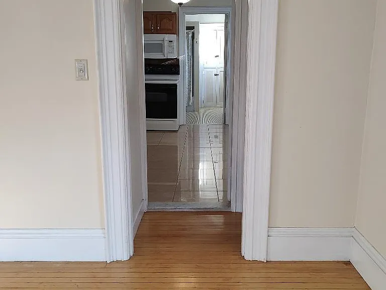 Living room, kitchen and bath