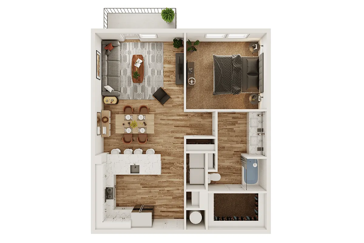 Floor plan A6
