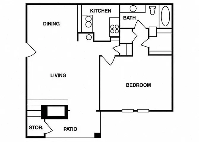Floor plan 1A