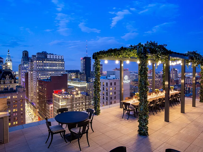 The Atlantic Rooftop Trellis