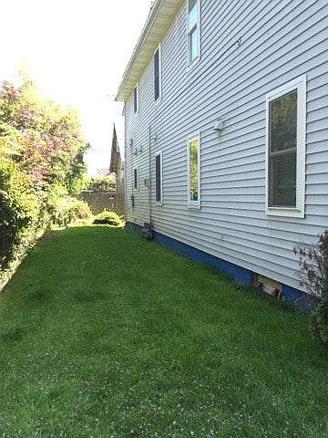 north side yard