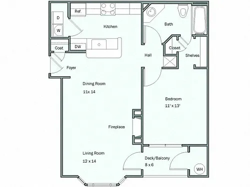 Floor plan Jacob