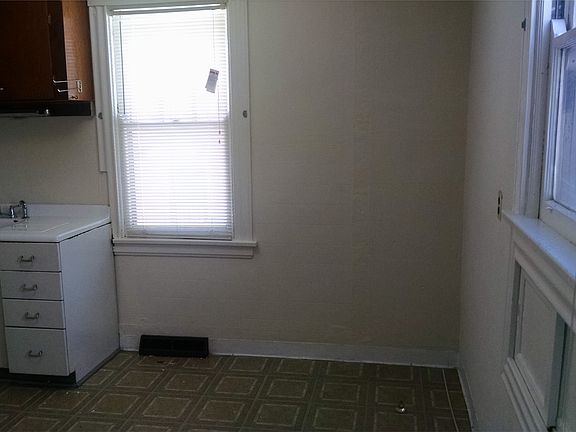 Large kitchen with walkout.