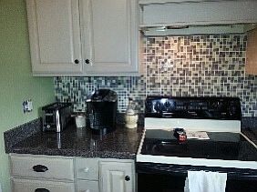 Tile backsplash