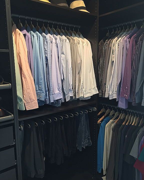 Master Walk-in Closet