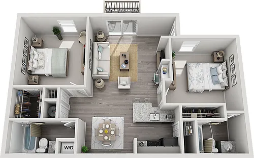 Floor plan B2