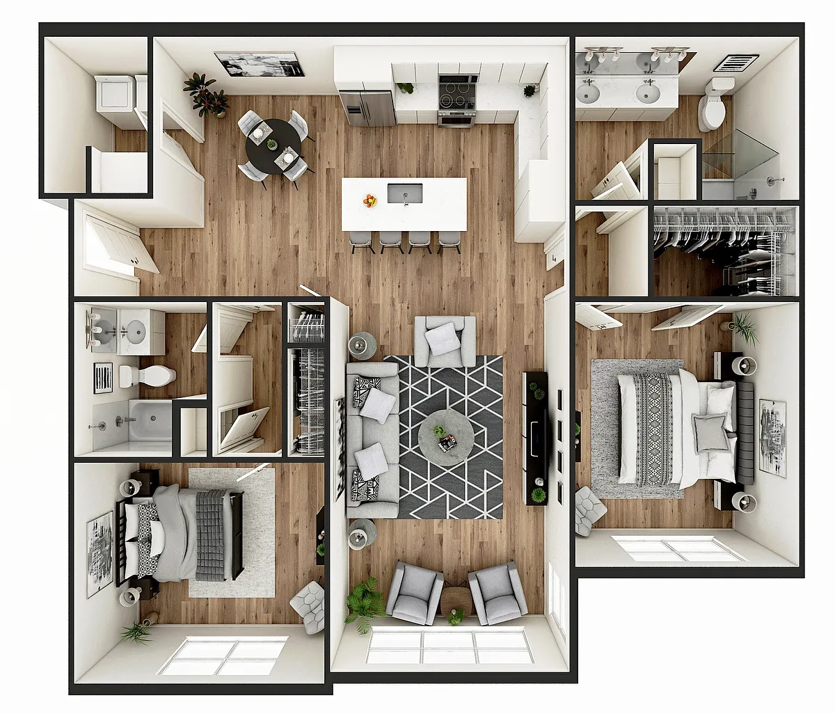 Floor plan Bluebird