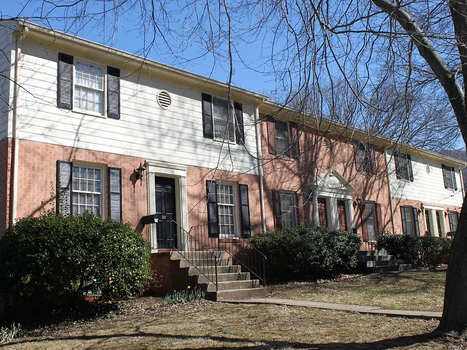 Exterior of the Townhomes
