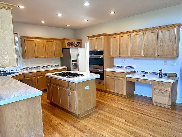 Kitchen view from nook