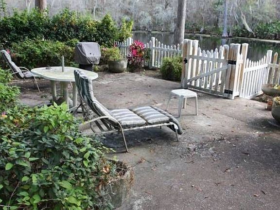Patio on Hillsborough Riv