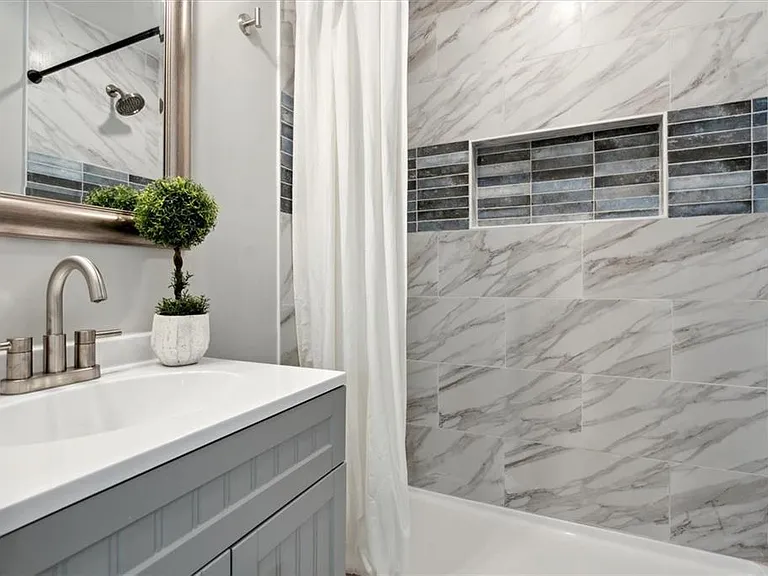 Get ready in your beautiful updated primary bathroom
