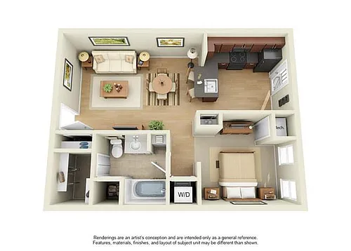 Floor plan Alcove