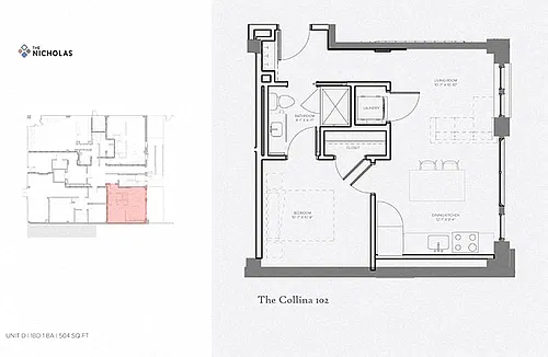 Floor plan The Collina