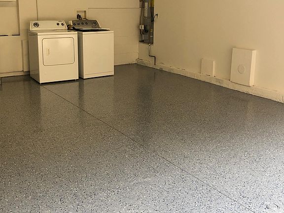 2 car garage with new washer & dryer