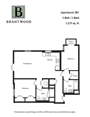Floor plan 203