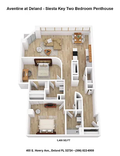 Floor plan Siesta Key