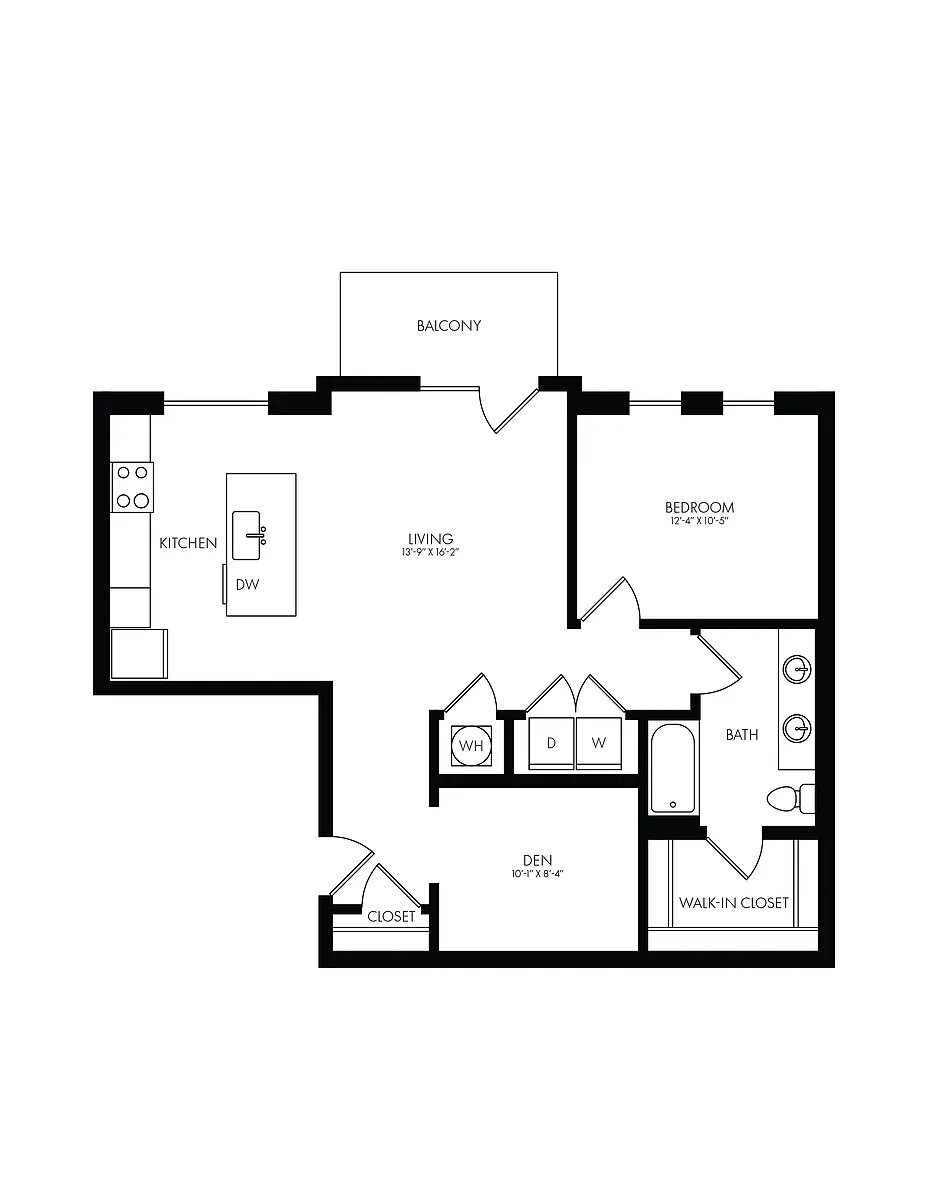 Floor plan Charcoal