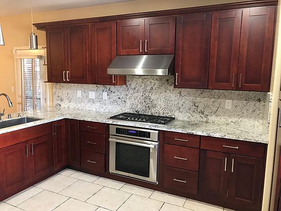 Kitchen - upgraded in 2017 with all new cabinets, Thermador appliances, recessed lights