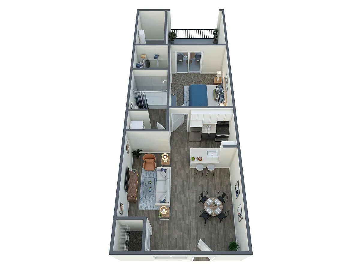 Floor plan Haven Renovated