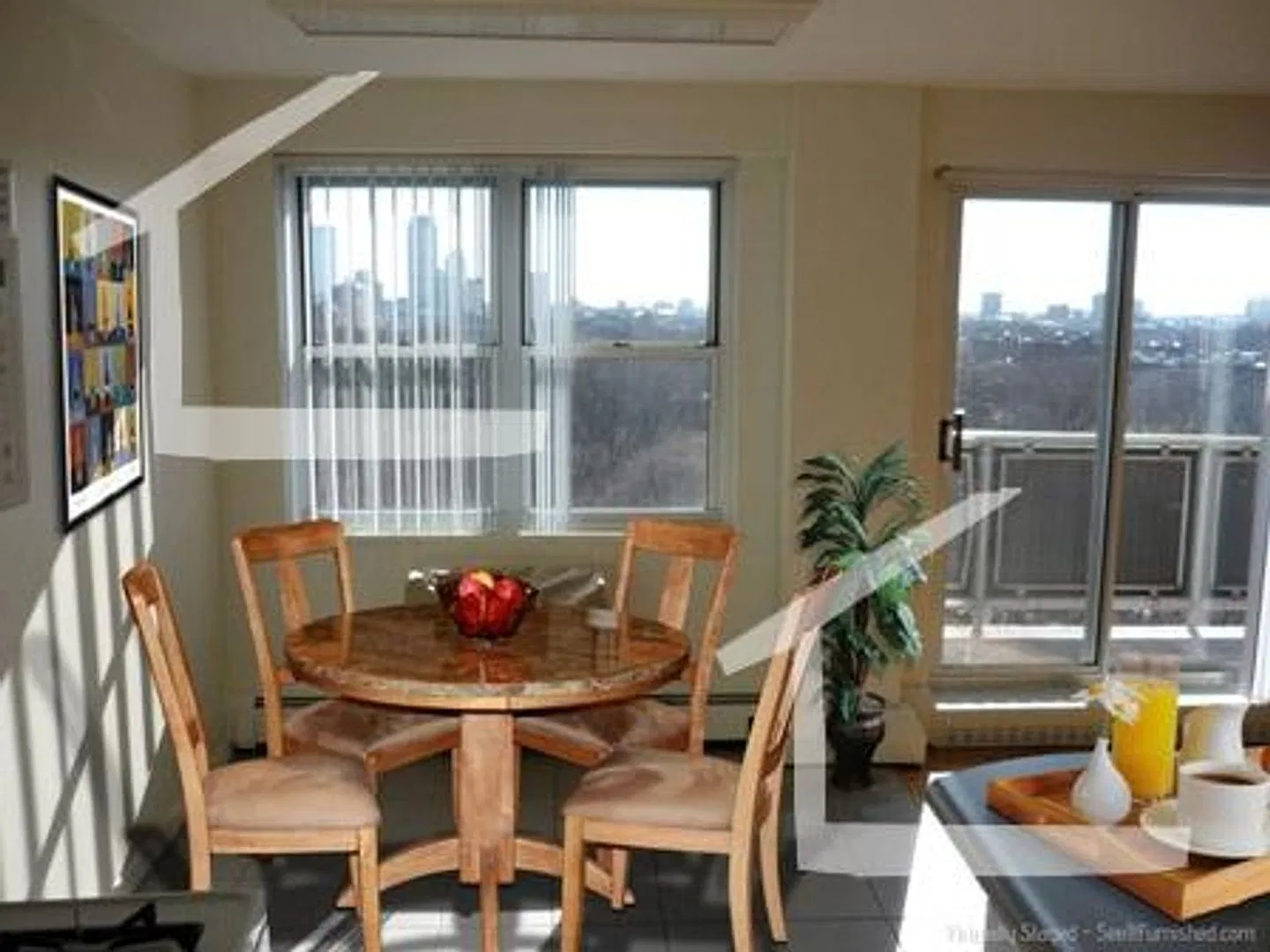 2BR with Balcony | Heat & Hot Water Included — Photo 3
