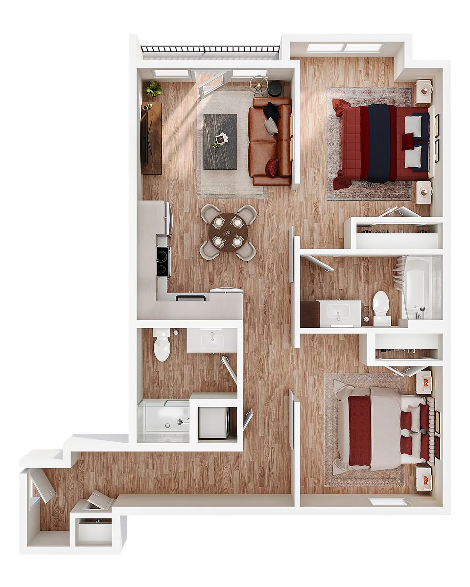 Floor plan 2A