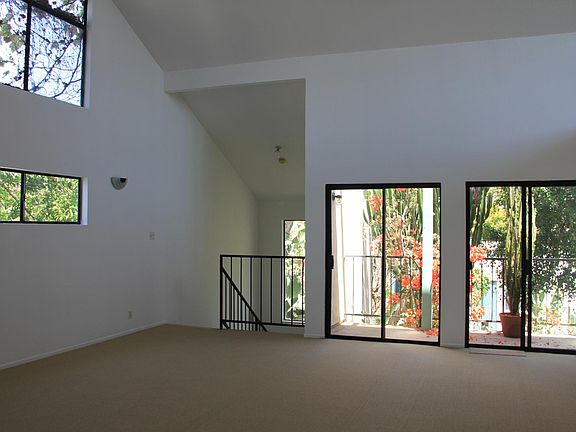 living room & balcony