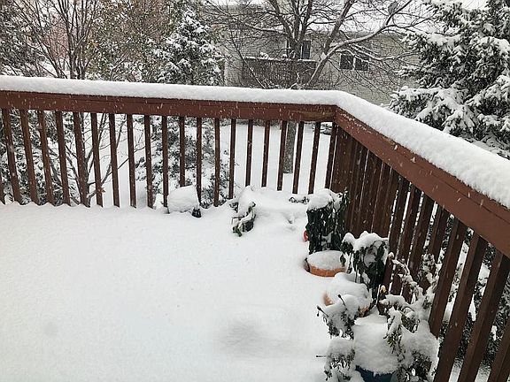 Balcony in Snow