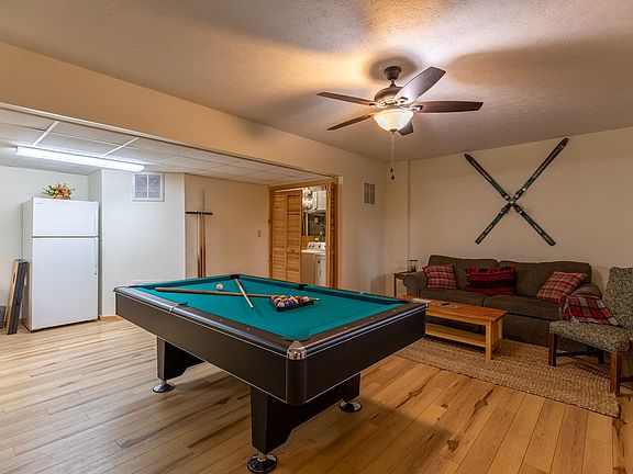 Gameroom in basement
