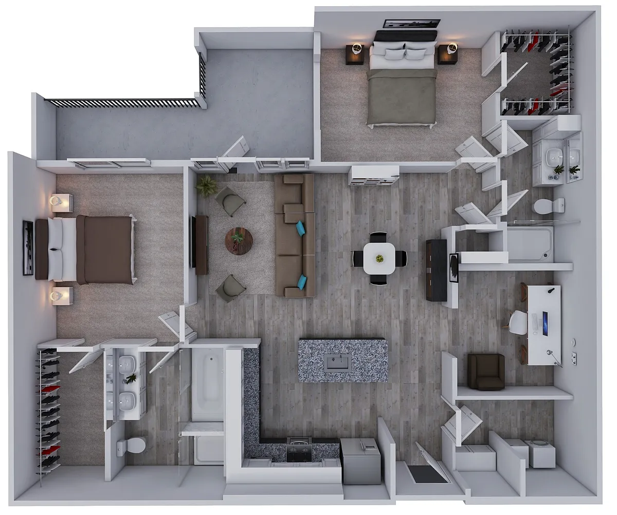 Floor plan B4