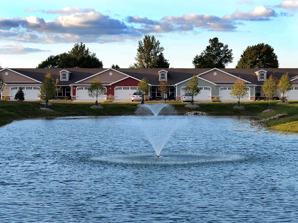 Gorgeous pond views available!