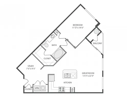 Floor plan Washington