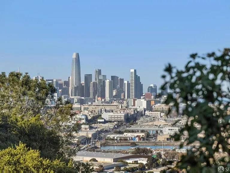 SF City view from balcony