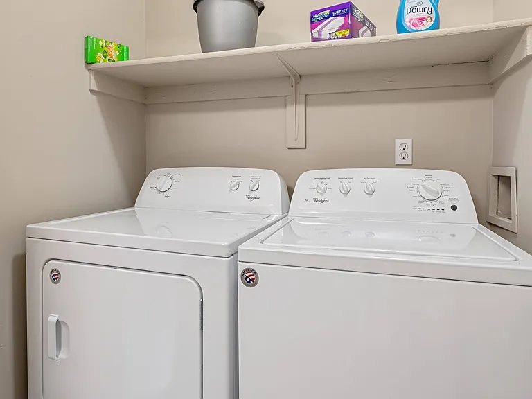 In-Home Washer and Dryer