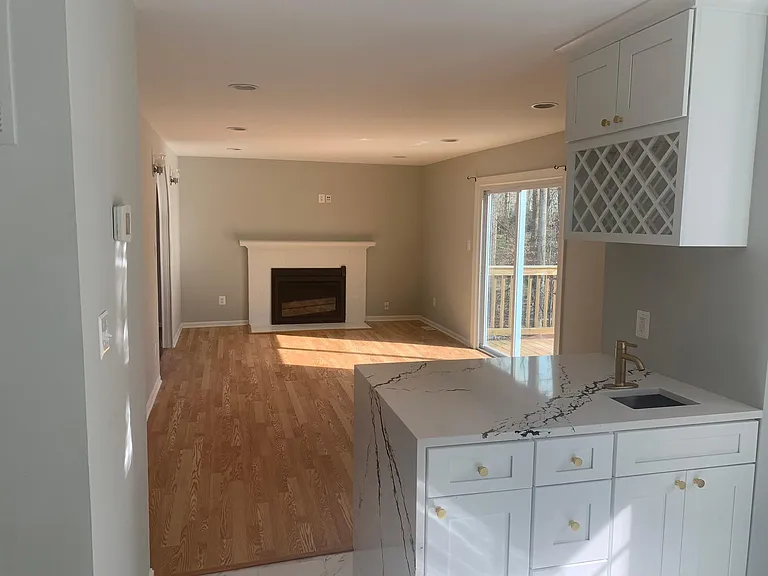 Open Floor Plan from Kitchen to Family Room - Wet Bar on Main Level.