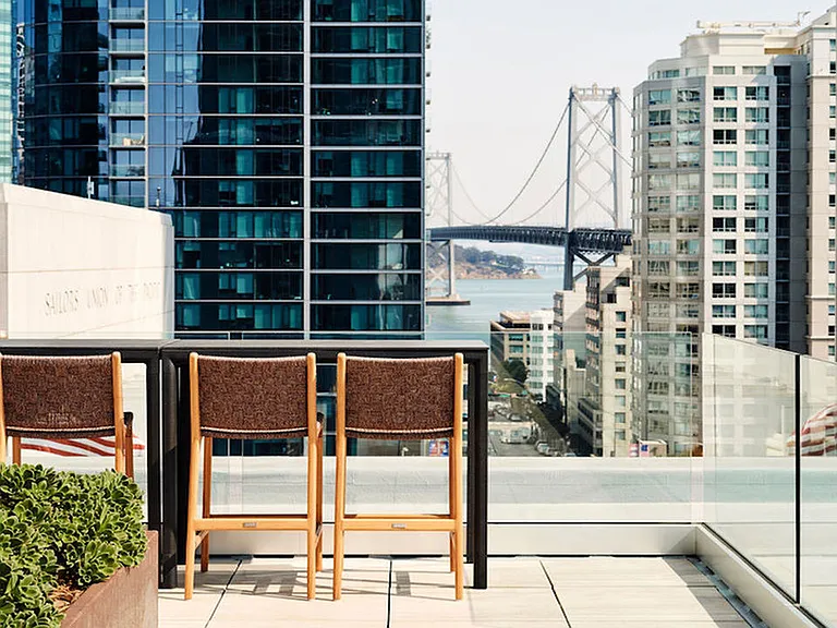 Take in the scenic views from our 4 terraces!