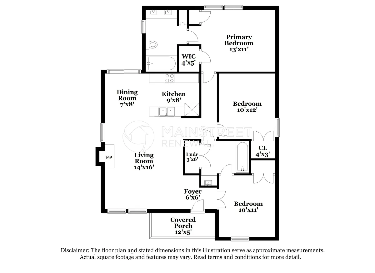 Floor Plan - 265 Indian Paint Brush Dr