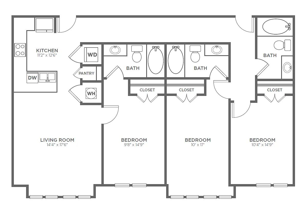 Floor plan B-3A2