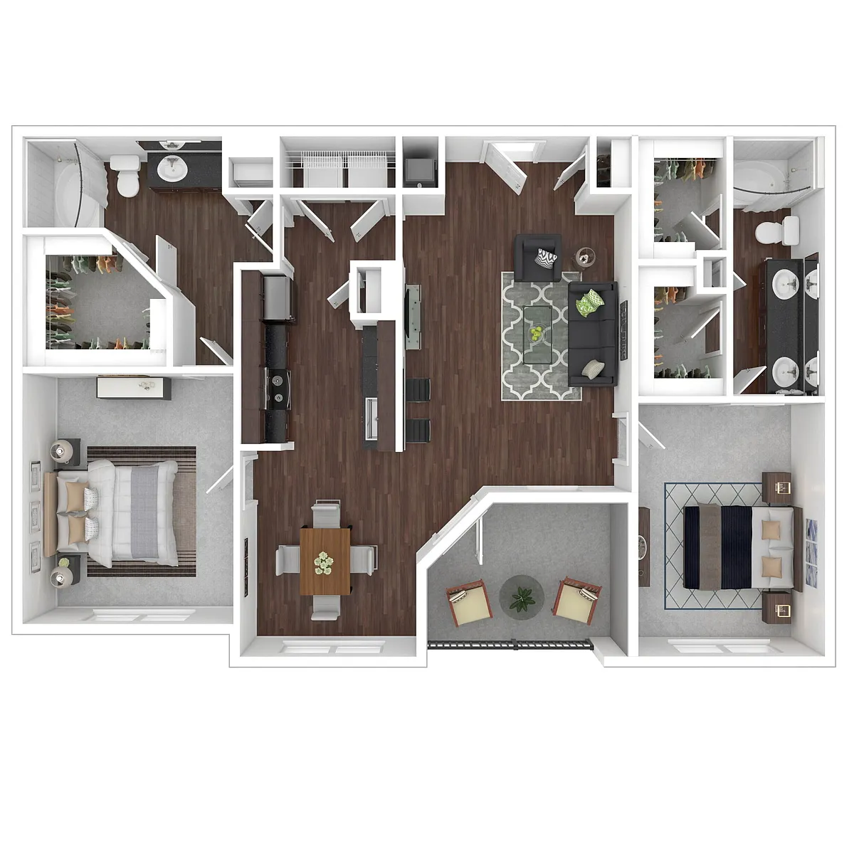 Floor plan Whitewater III