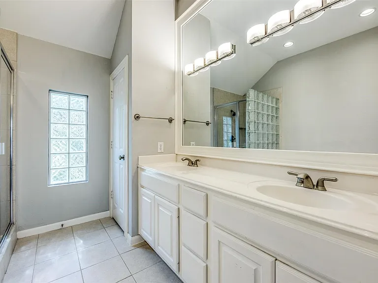 Primary suite bathroom