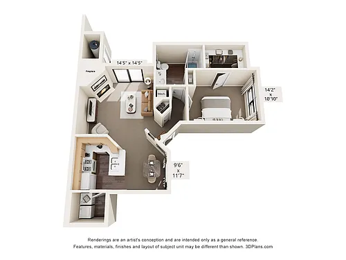 Floor plan C Classic with Garage